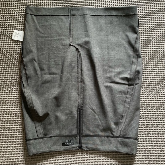 Theory Joanie Sevona Stretch Wool Pencil Skirt In Size 12 - Picture 10 of 13